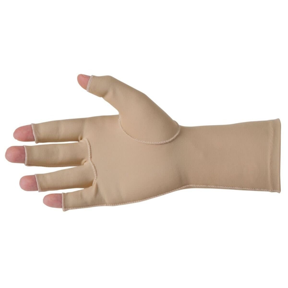 View Compression Hatch Oedema Glove Open Finger Right Small information