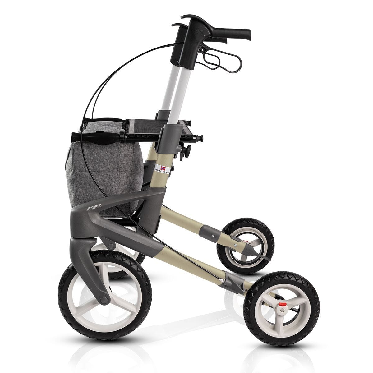 olympus all terrain rollator sand side on