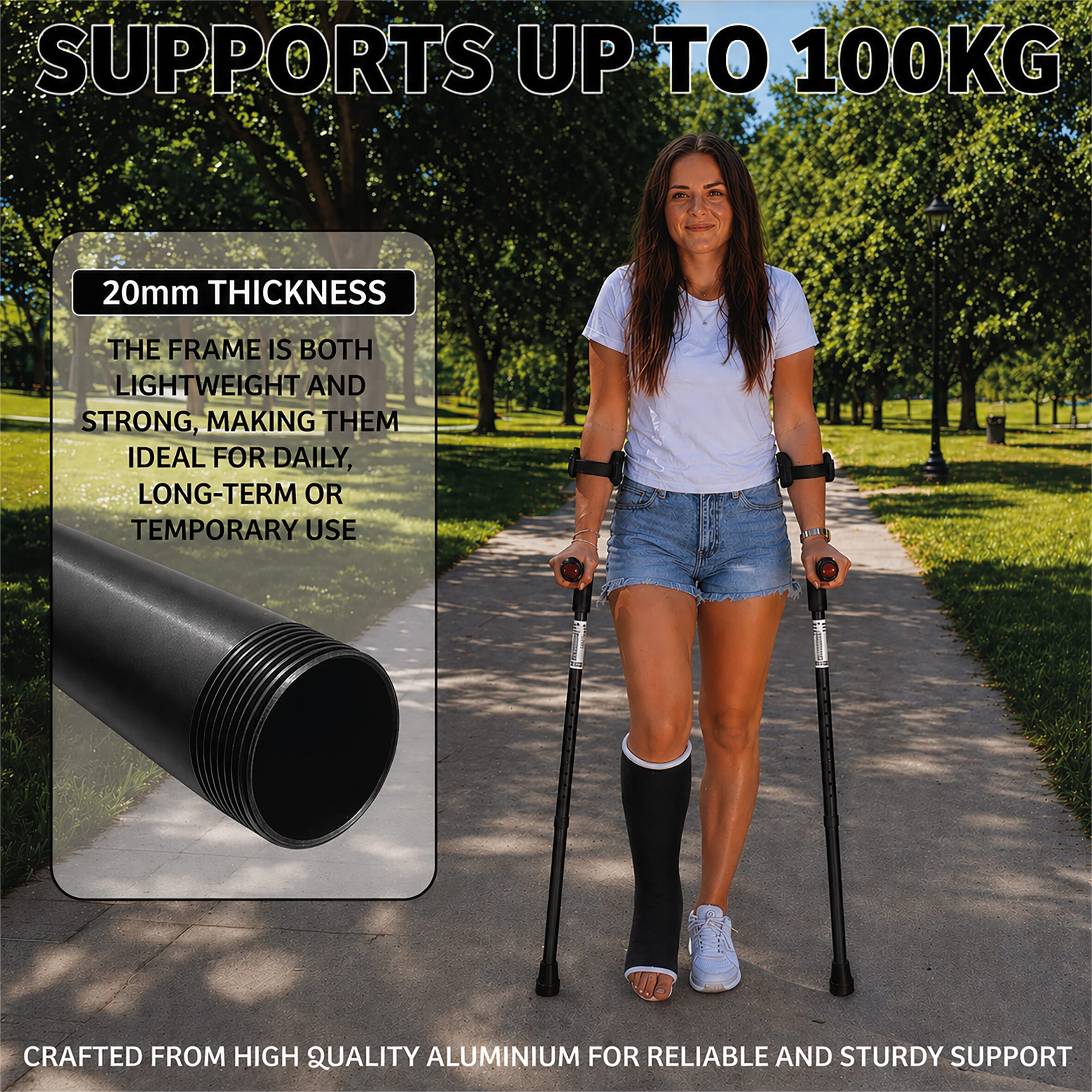 open cuff forearm crutches 6