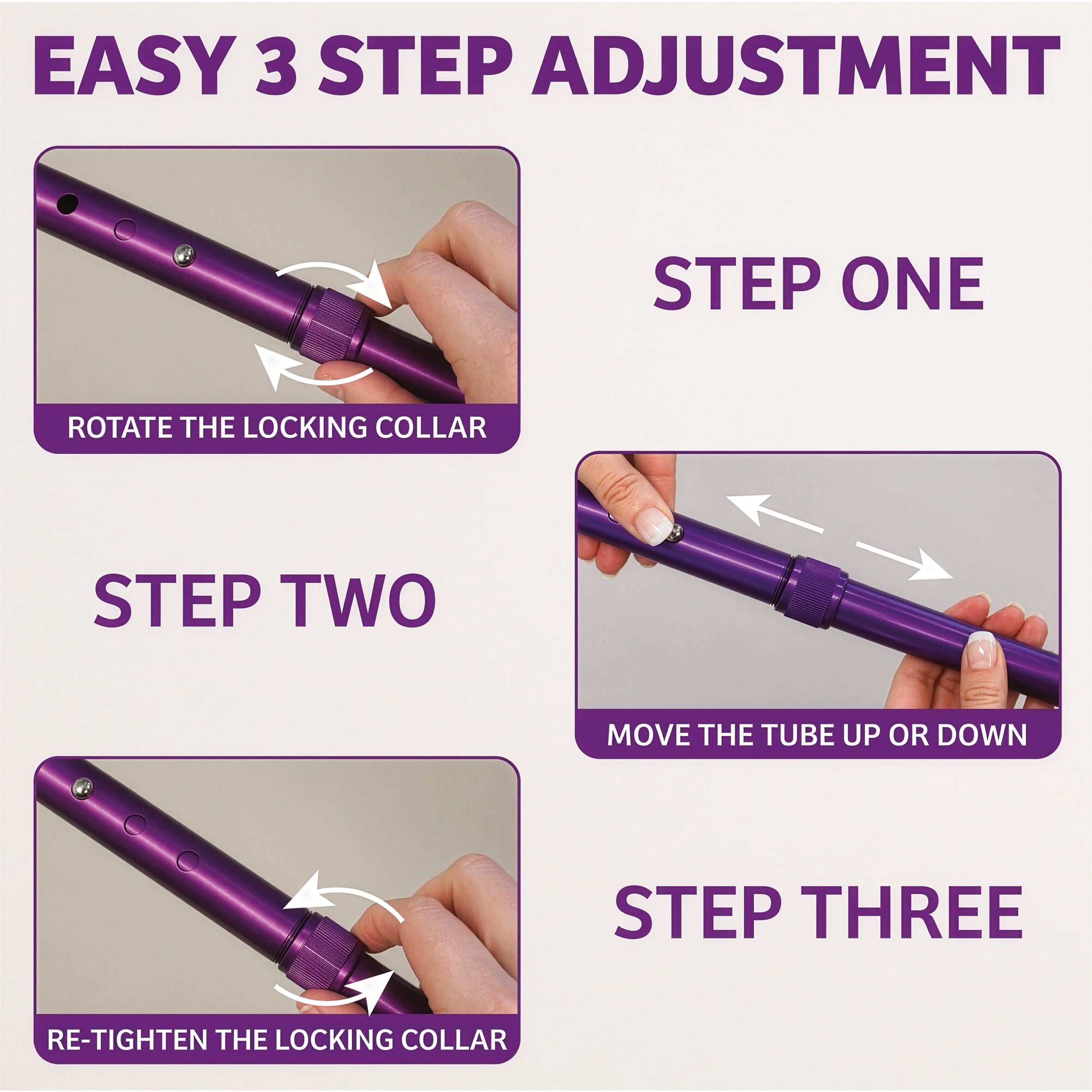 open cuff forearm crutches purple 5