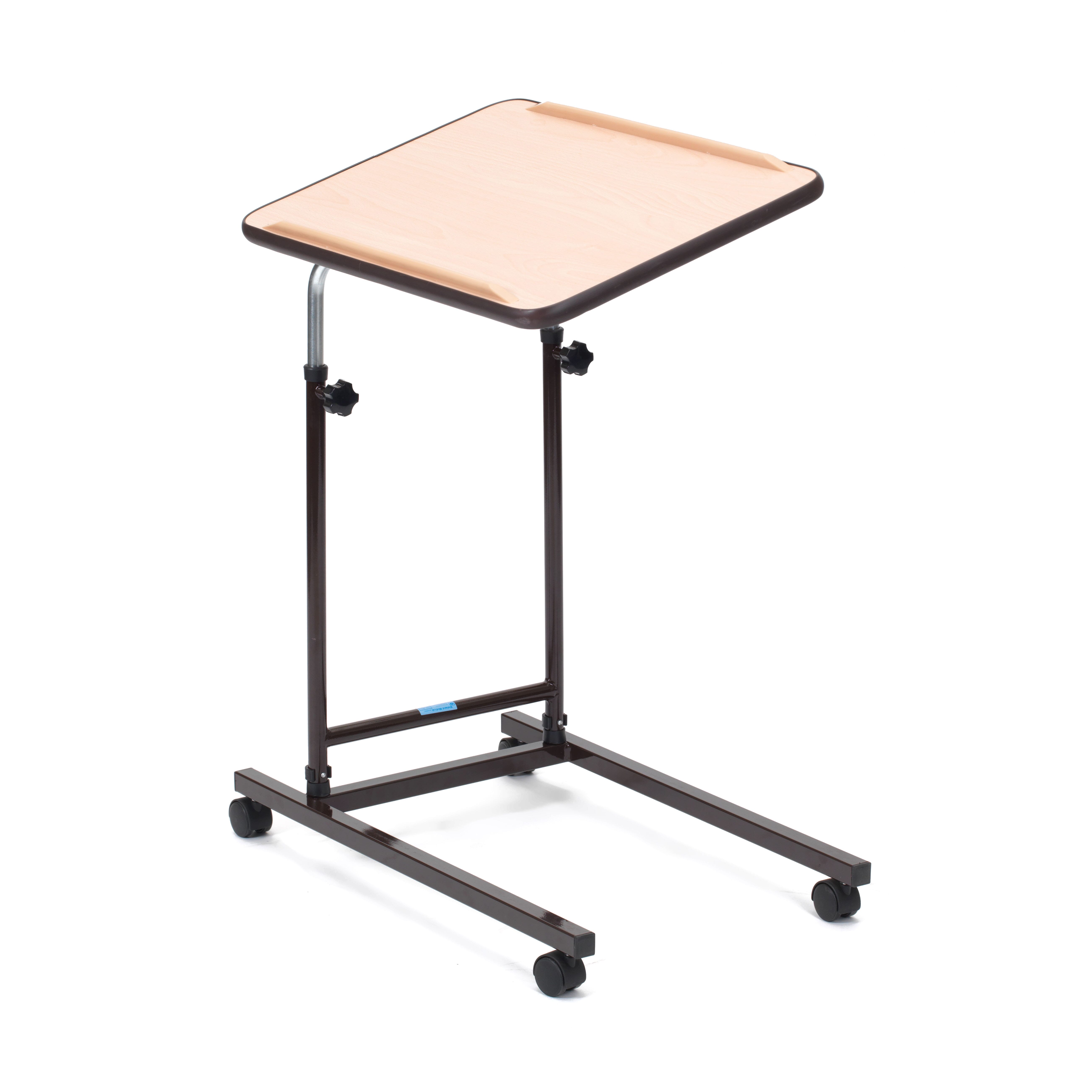 open toe table tilted