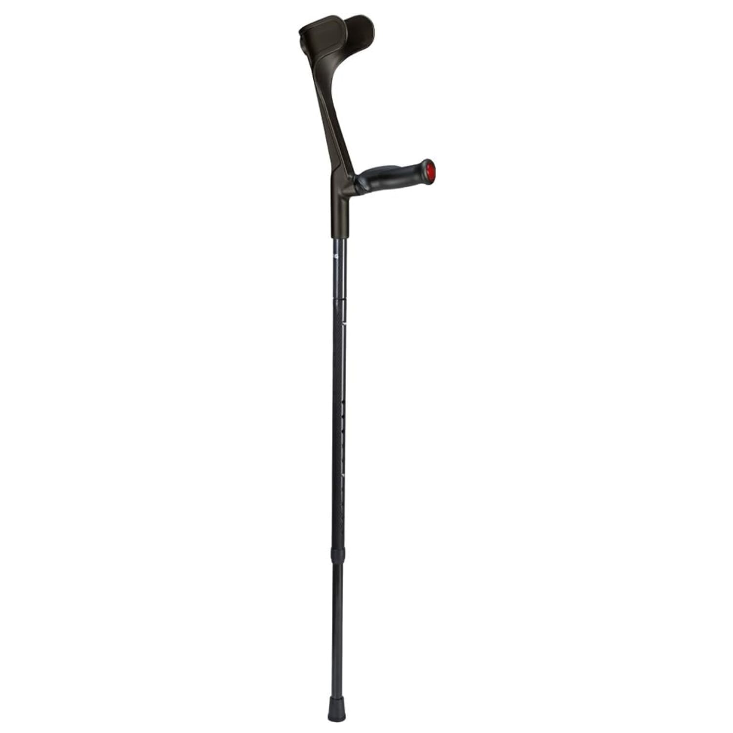 View Ossenberg Carbon Fibre Comfort Grip Folding Crutches Black Left information