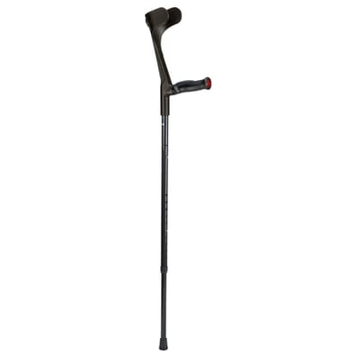 Ossenberg Carbon Fibre Comfort Grip Folding Crutches