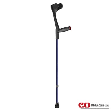 Ossenberg Open Cuff Soft Grip Crutches