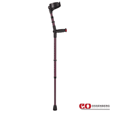 Ossenberg Soft Grip Double Adjustable Crutches