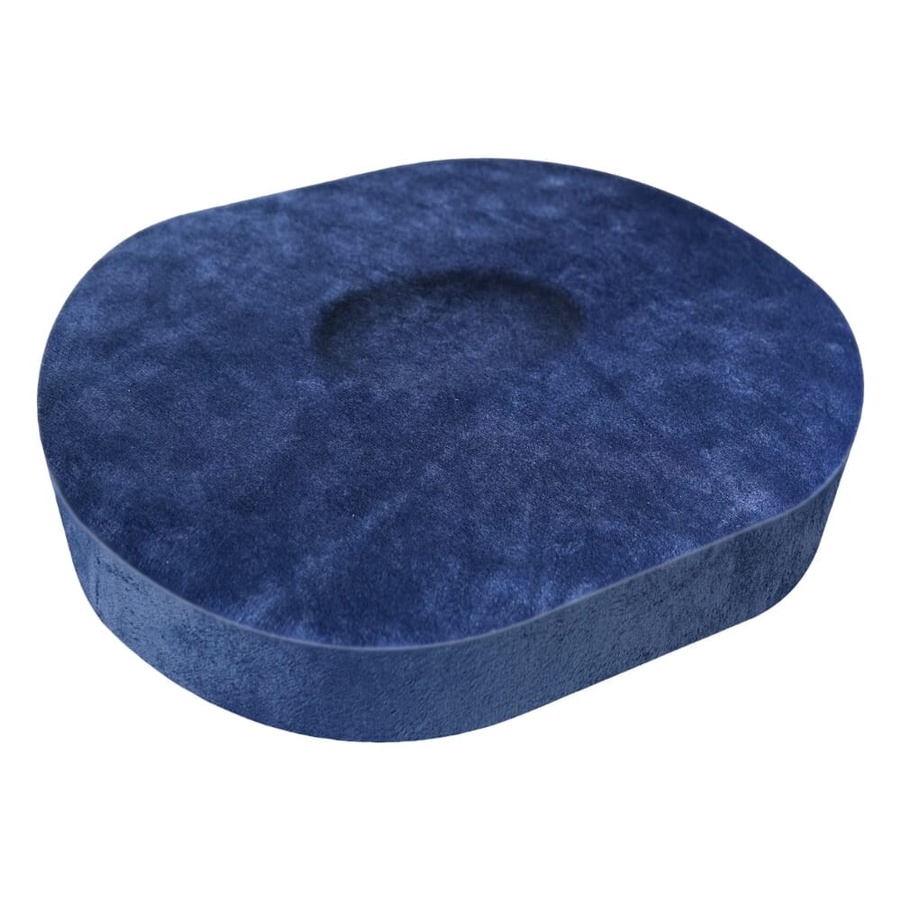 oval support cushion with cover