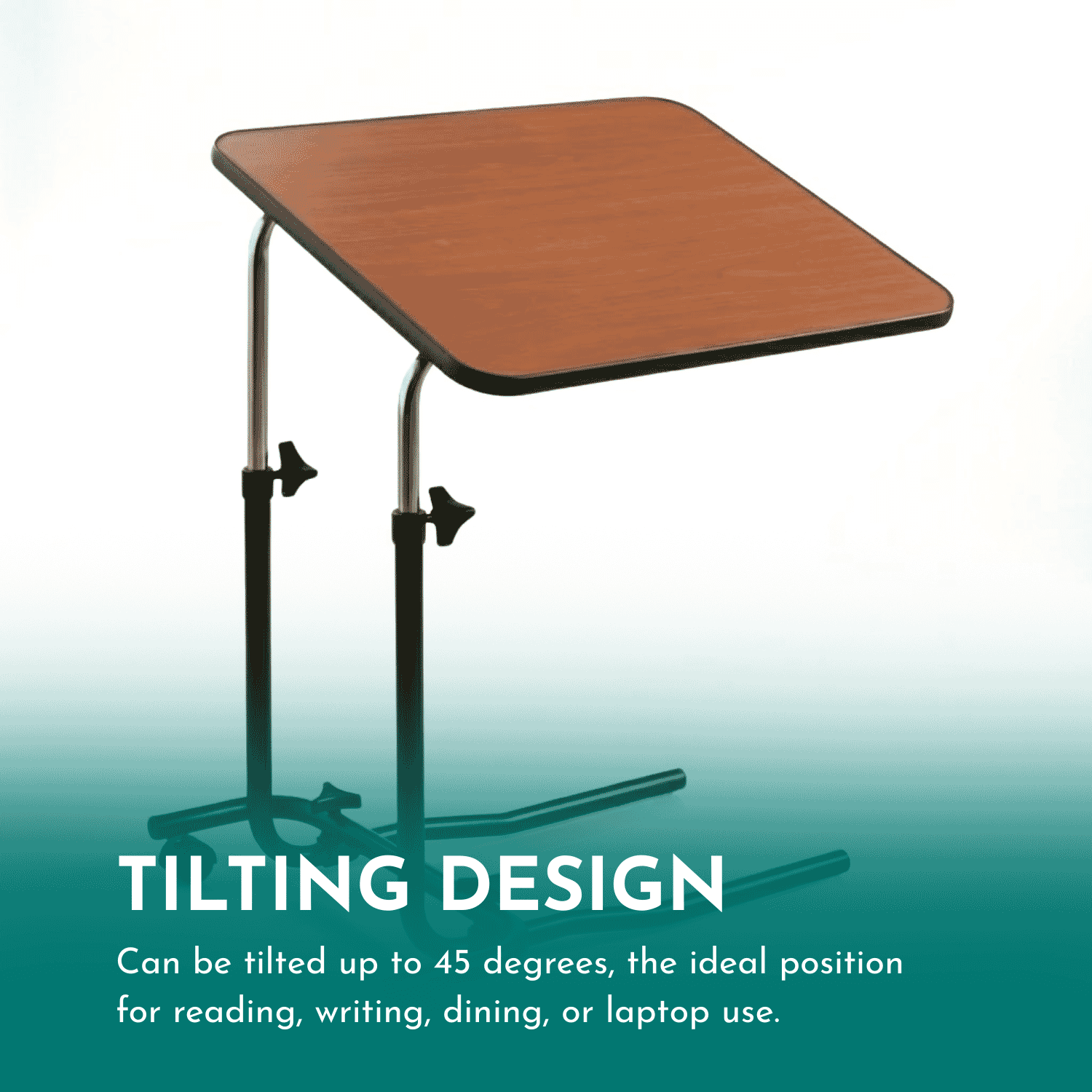 over chair table tilting