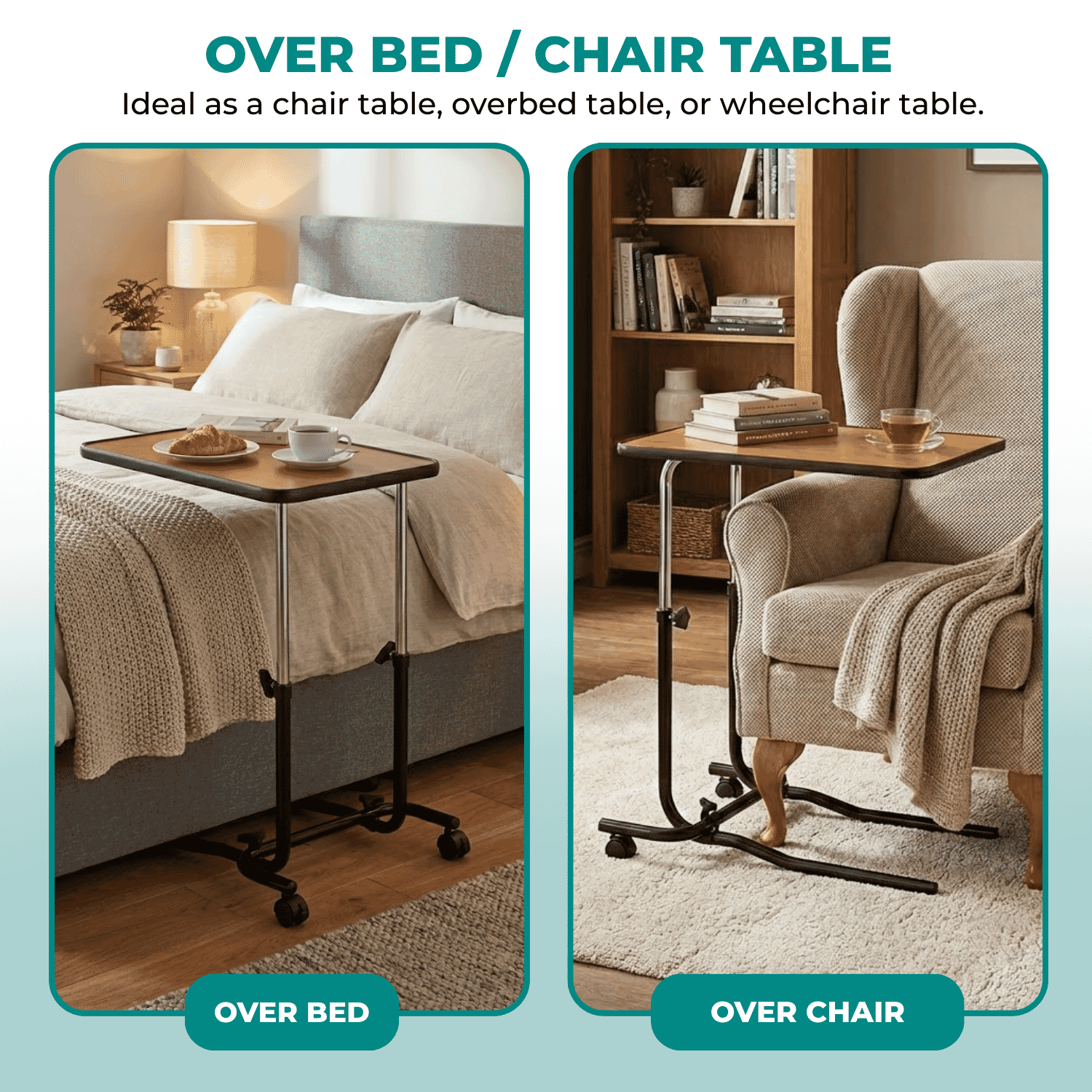 overbed table multi use