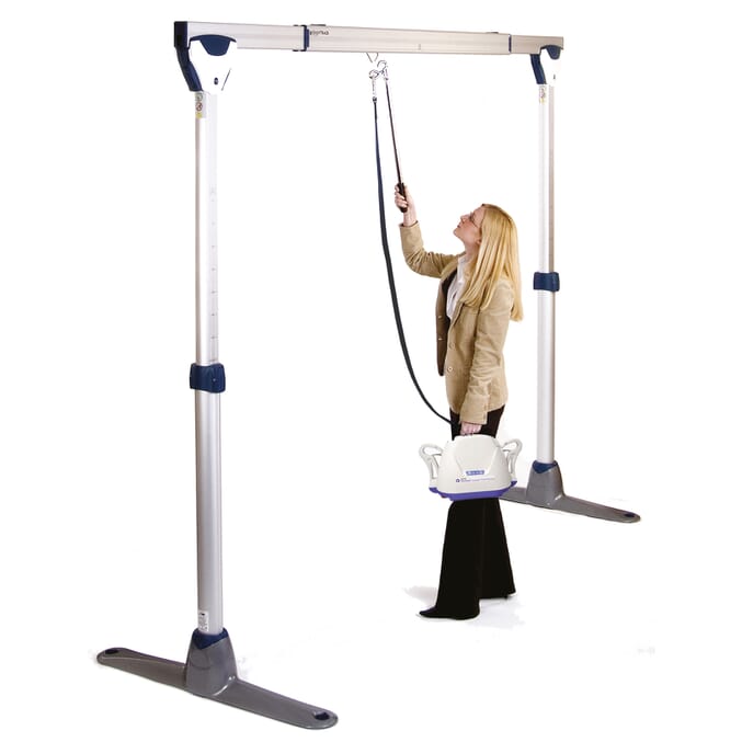oxford easytrack freestanding gantry and hoist