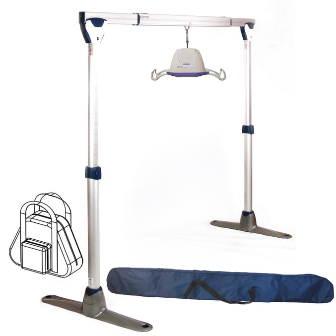 oxford easytrack freestanding gantry hoist carry bags