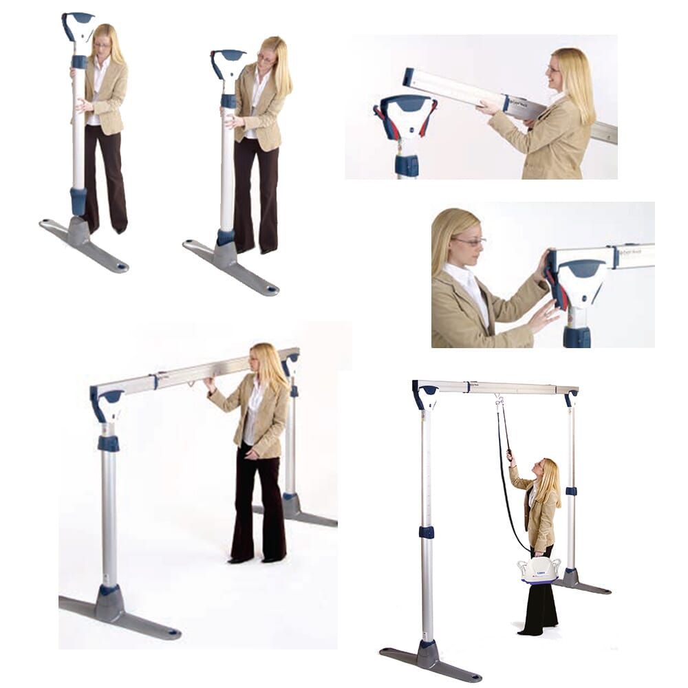 oxford easytrack freestanding gantry how to assemble