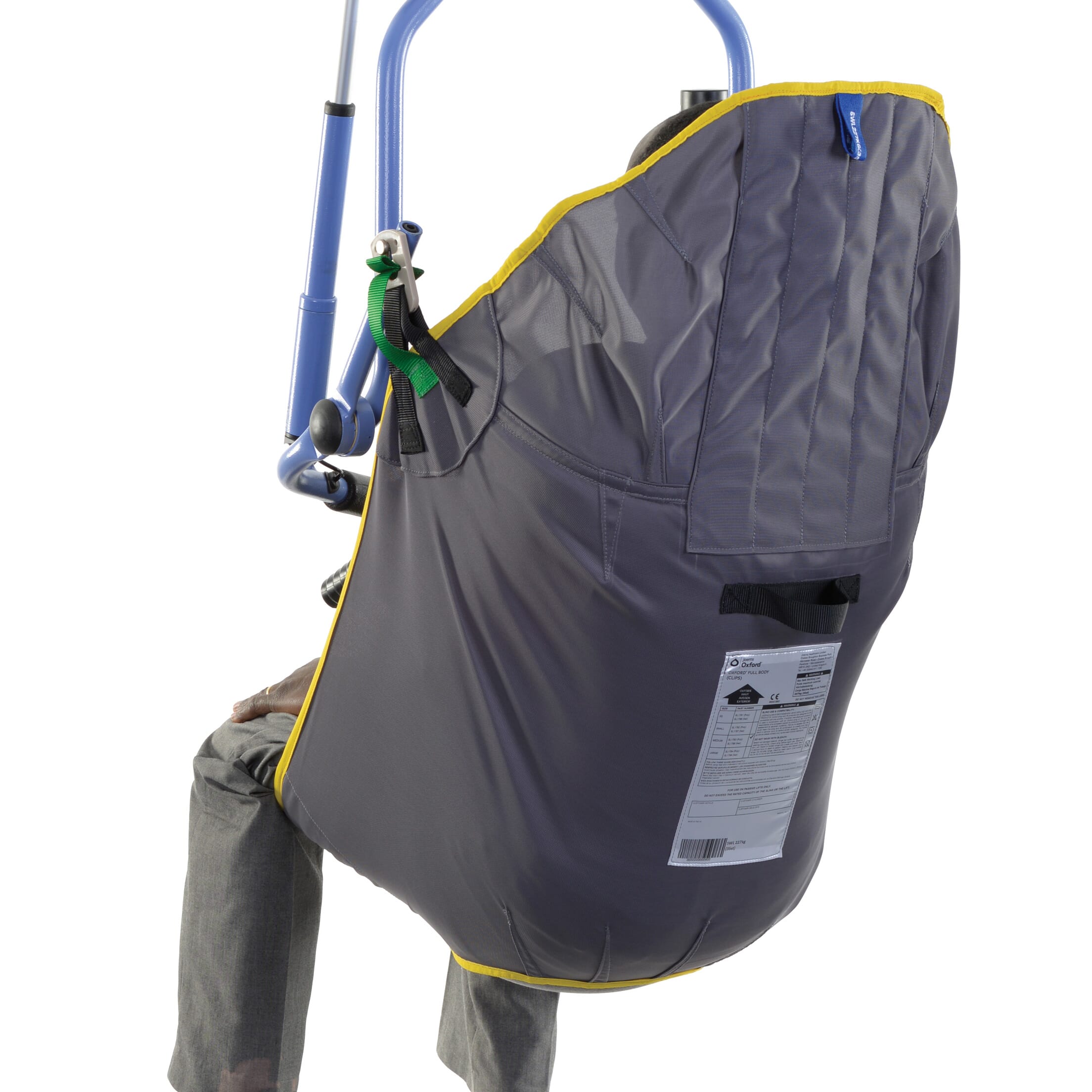 oxford full body sling with clips in action