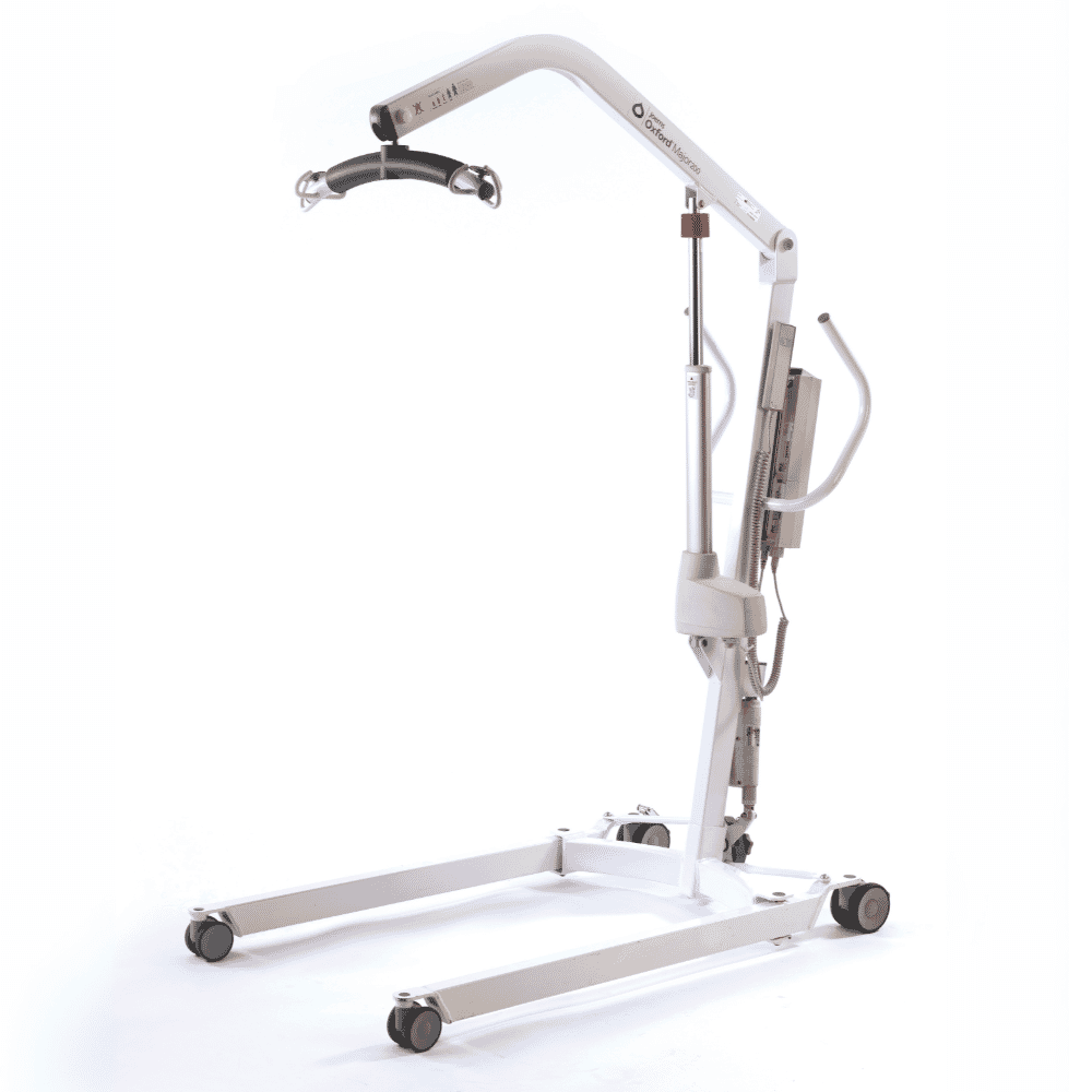 oxford major 200 electric mobile hoist electric leg opening