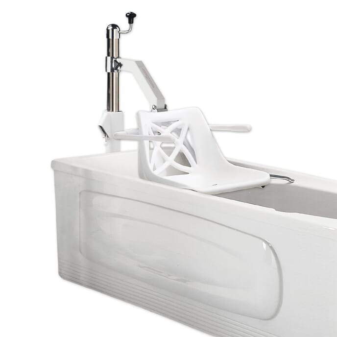 Oxford Mermaid Bath Hoist - End Fit