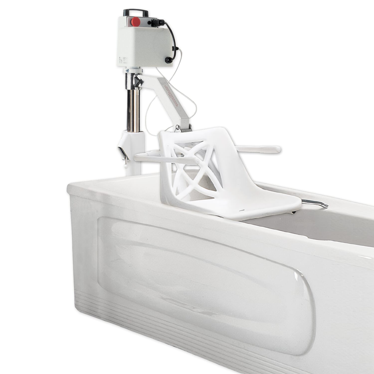 View Oxford Mermaid Electric Bath Hoist End Fit with Standard Seat Kit information