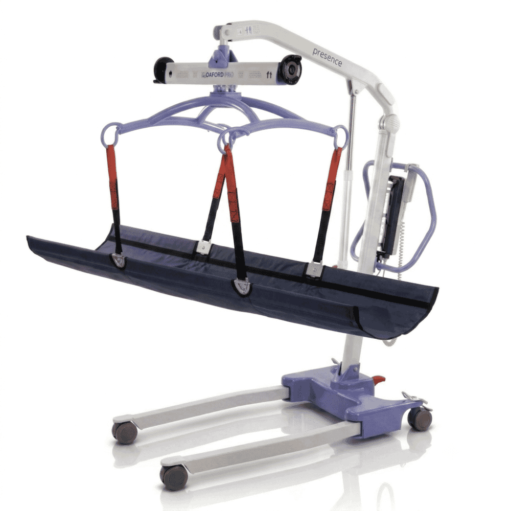 oxford presence mobile hoist with stretcher and cradle