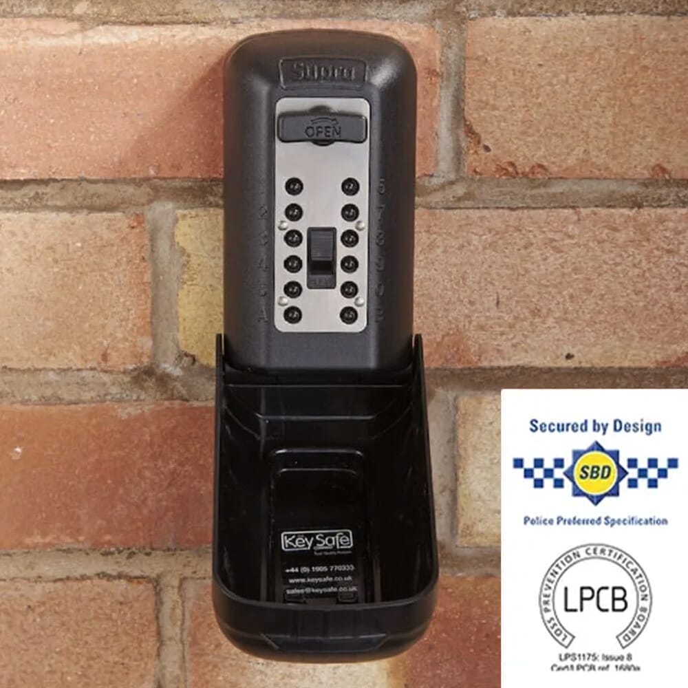 p500 supra key safe pro police approved