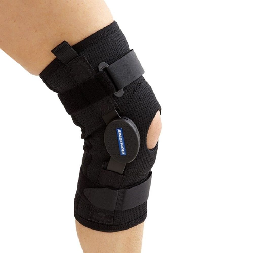 View Pace Hinged Short Knee Brace Large information