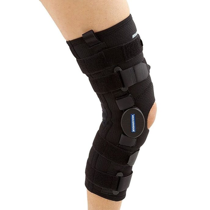 pace long hinged knee brace