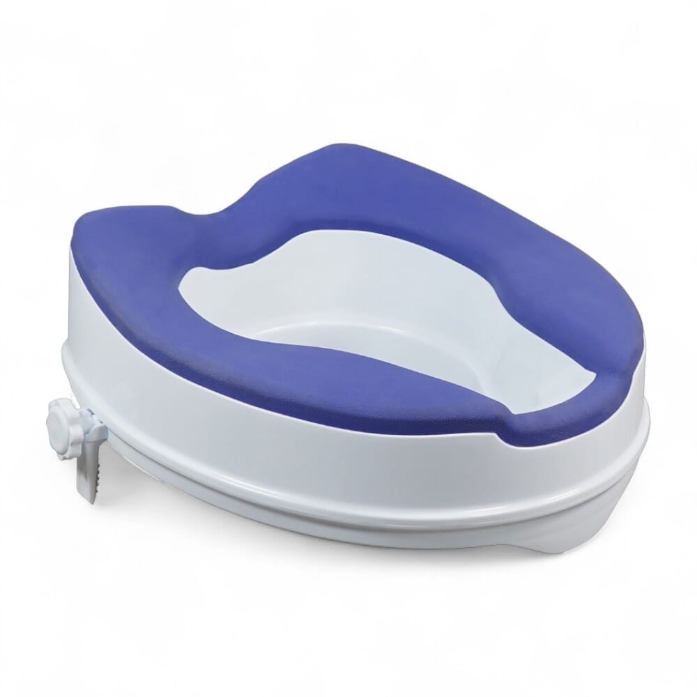 View Padded Raised Toilet Seat without Lid information