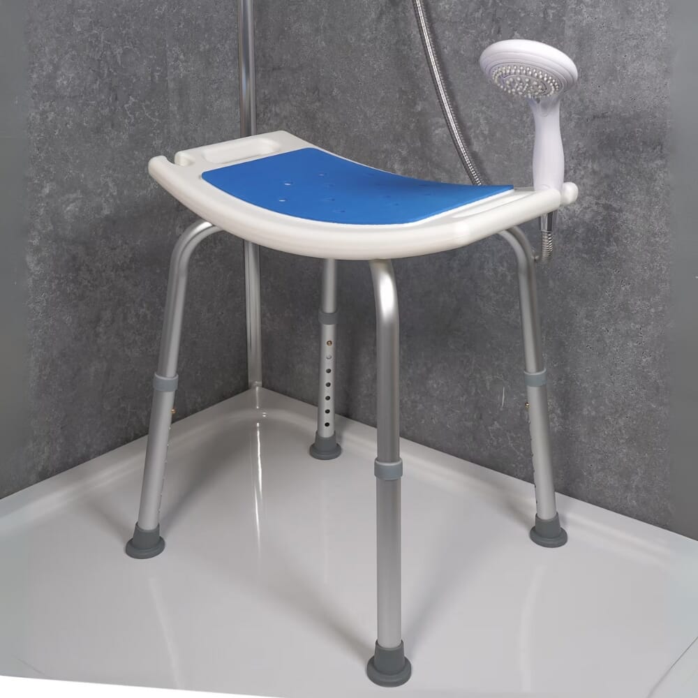 padded shower stool lifestyle