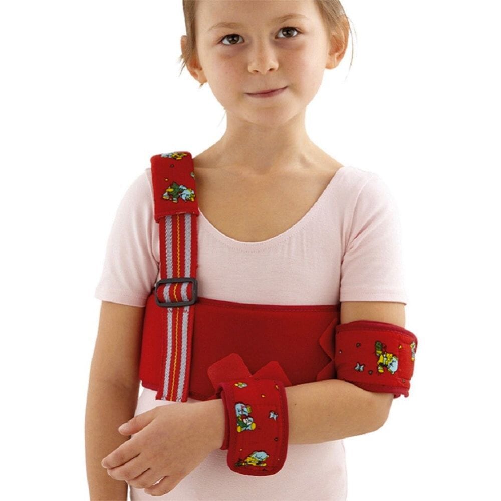 View Paediatric Deluxe Shoulder Immobiliser Universal Blue information