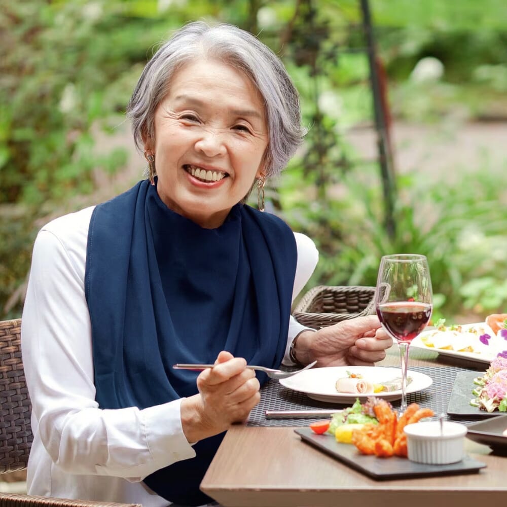 pashmina neck clothing protector blue lifestyle