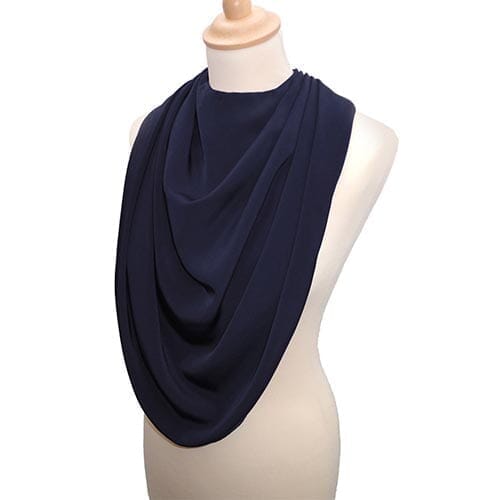 View Pashmina Neck Clothing Protector Blue information