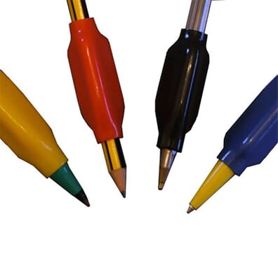 Pen & Pencil Gripper - Assorted Colours