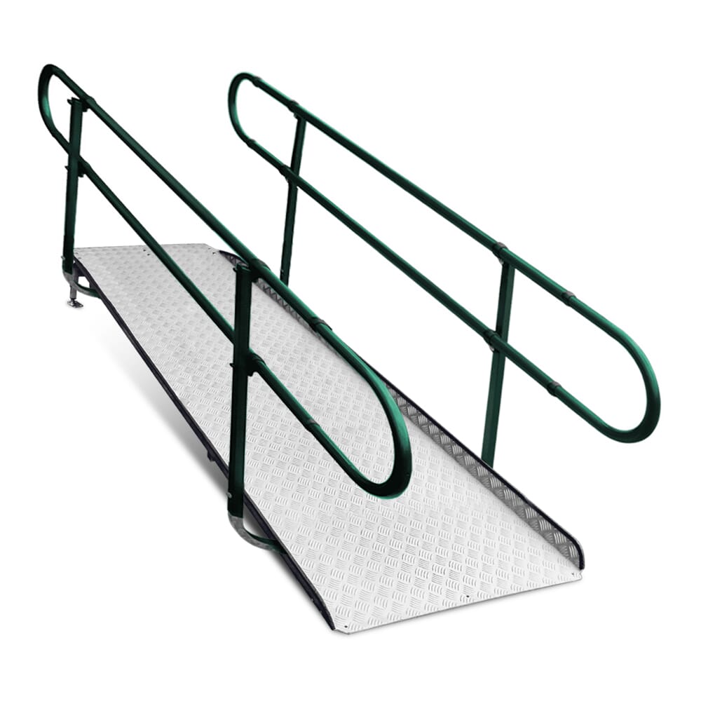 permaramp adjust 8ft with handrails