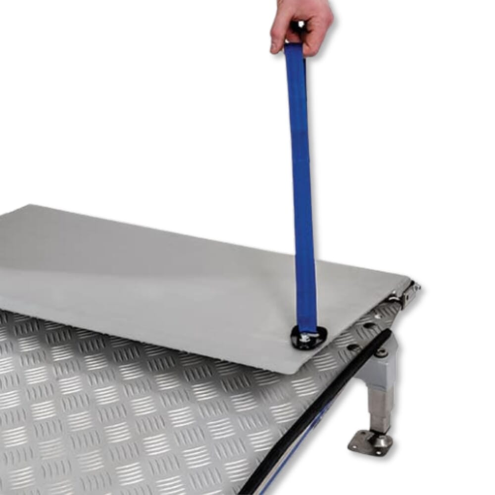 permaramp entry flap lifting strap