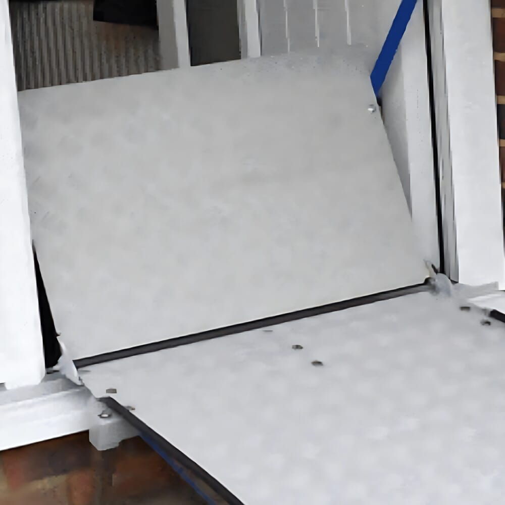 permaramp entry flap opening