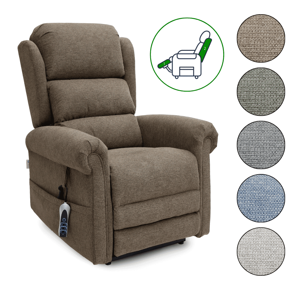 Petite Dallux Everest Dual Motor Riser Recliner