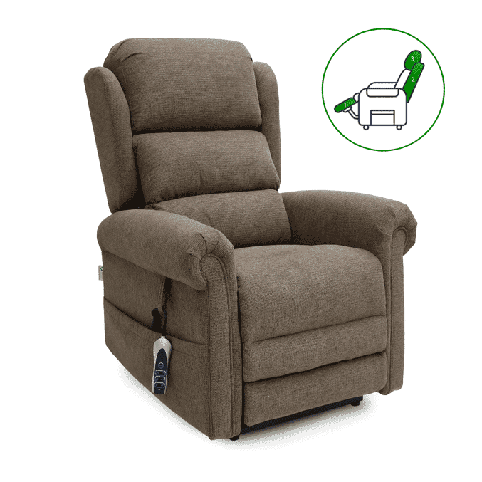 petite dallux everest triple motor riser recliner bark