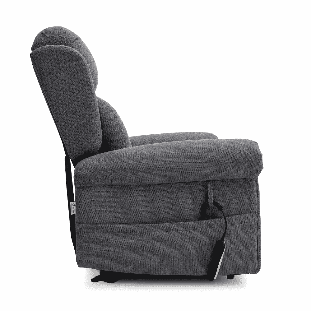 petite dallux everest triple motor riser recliner granite side