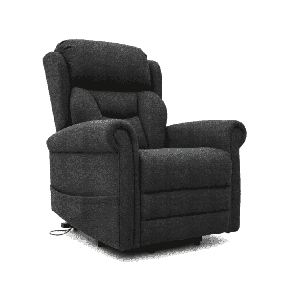 petite dallux nevis four motor riser recliner chair graphite