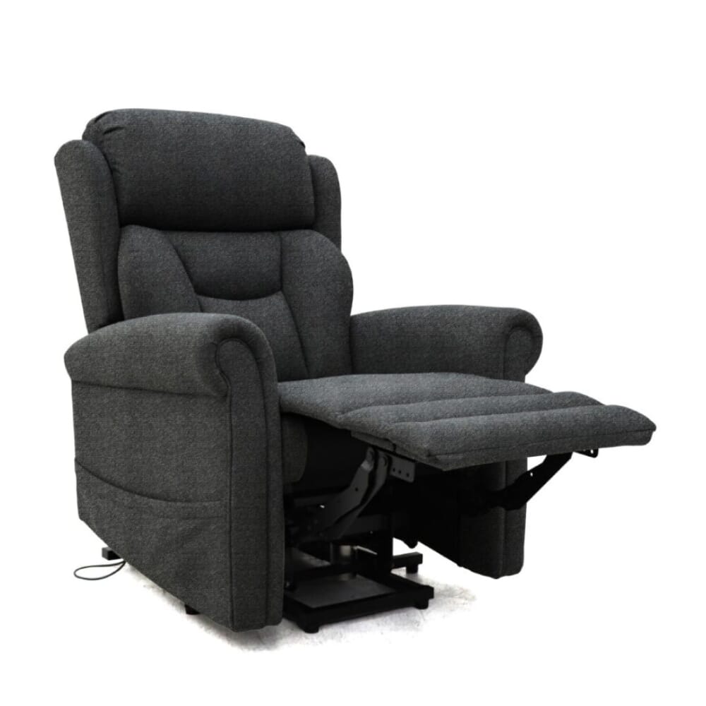 petite dallux nevis triple motor riser recliner chair graphite reclining