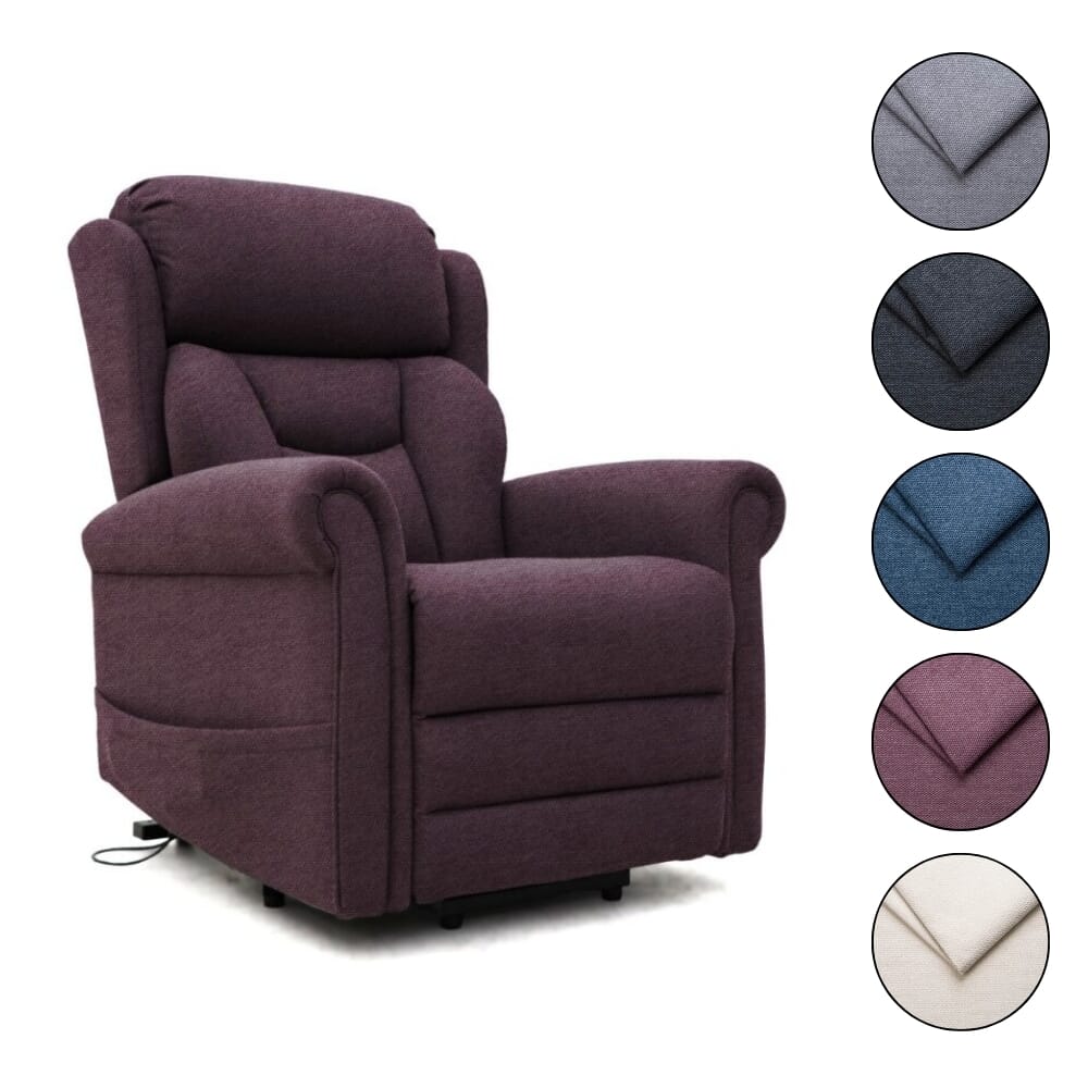 Petite Dallux Nevis Triple Motor Riser Recliner Chair