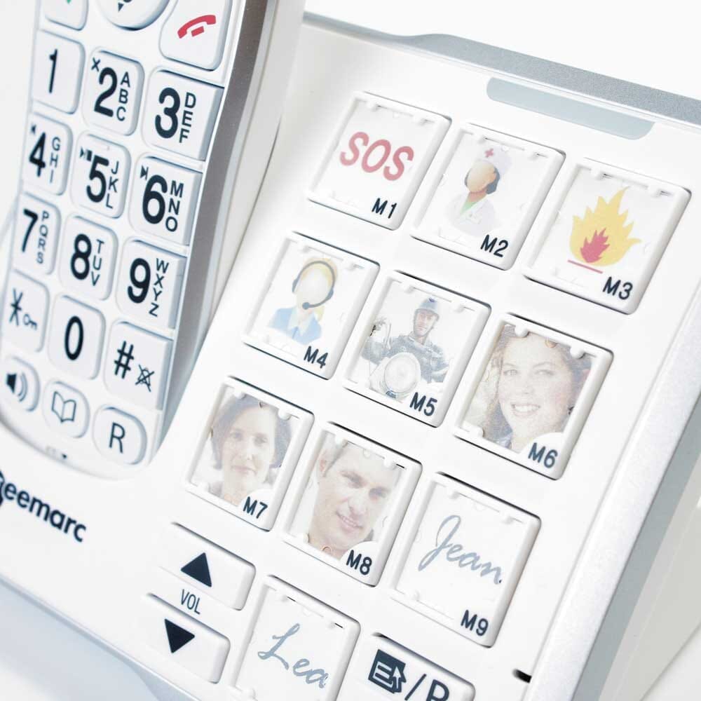 photodect cordless amplify phone close up