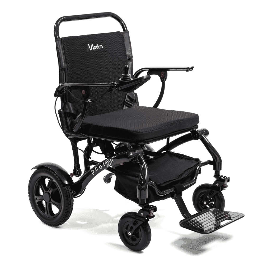 Photon HD Carbon Fibre Electric Wheelchair - Black