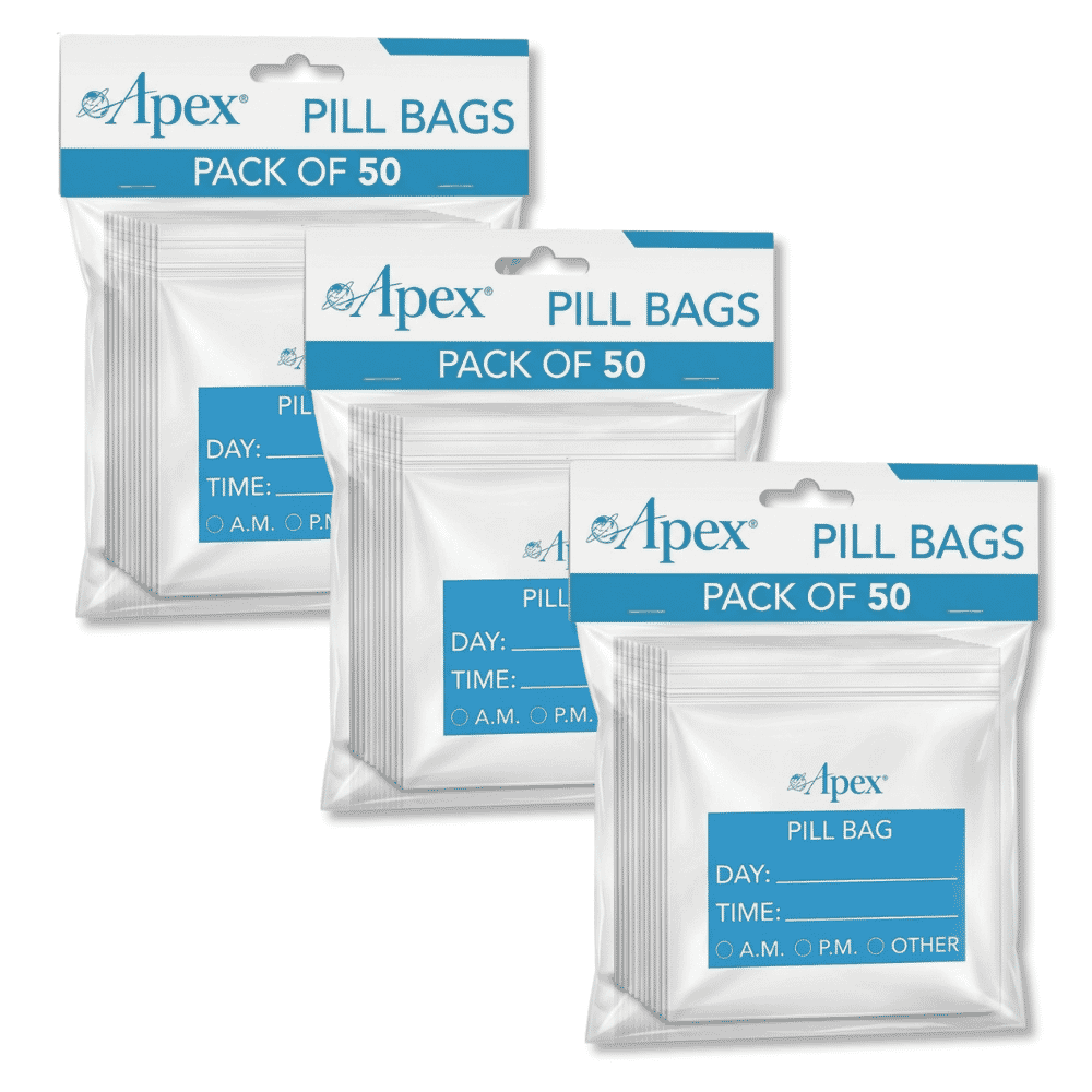 pill bags pack of 50 150 bags