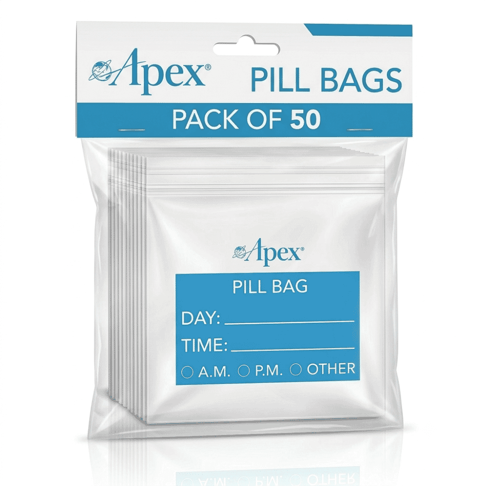 pill bags pack of 50
