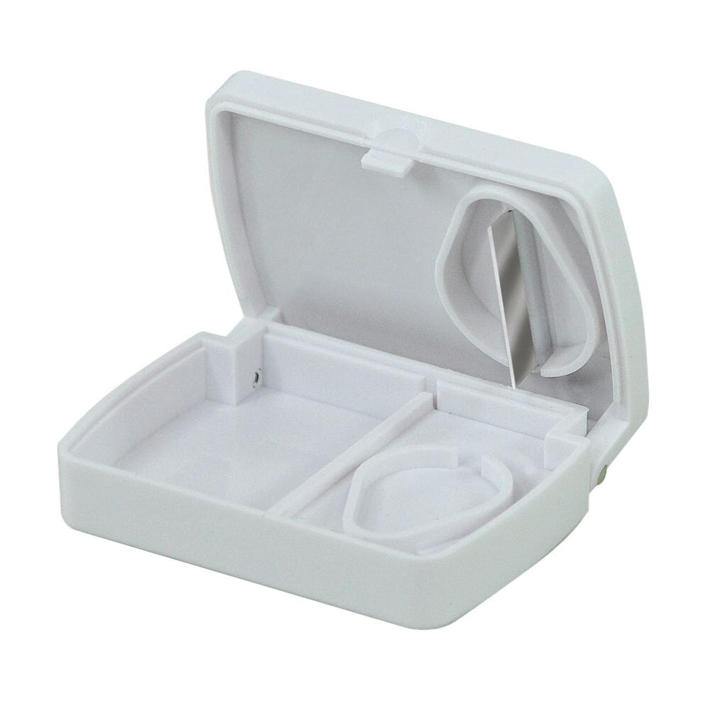 View Pill Storage Box with Tablet Splitter information