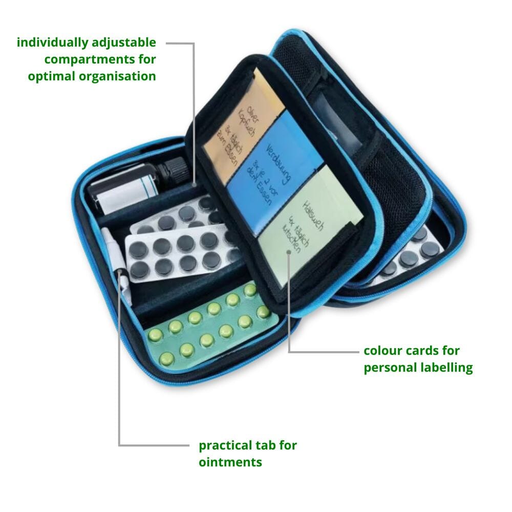 pillbase travel case compartments