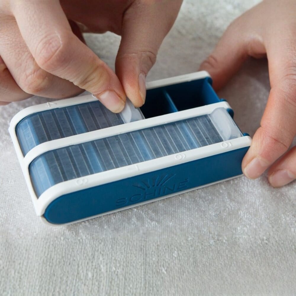 pivotell small pill organiser blue lifestyle