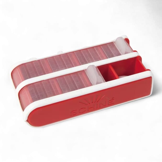 pivotell small pill organiser red