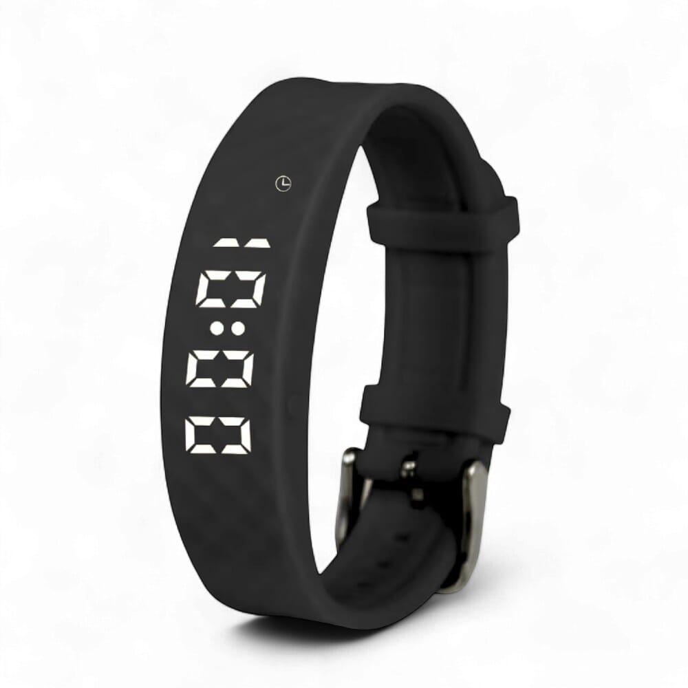 pivotell vibratime pill reminder alarm watch black