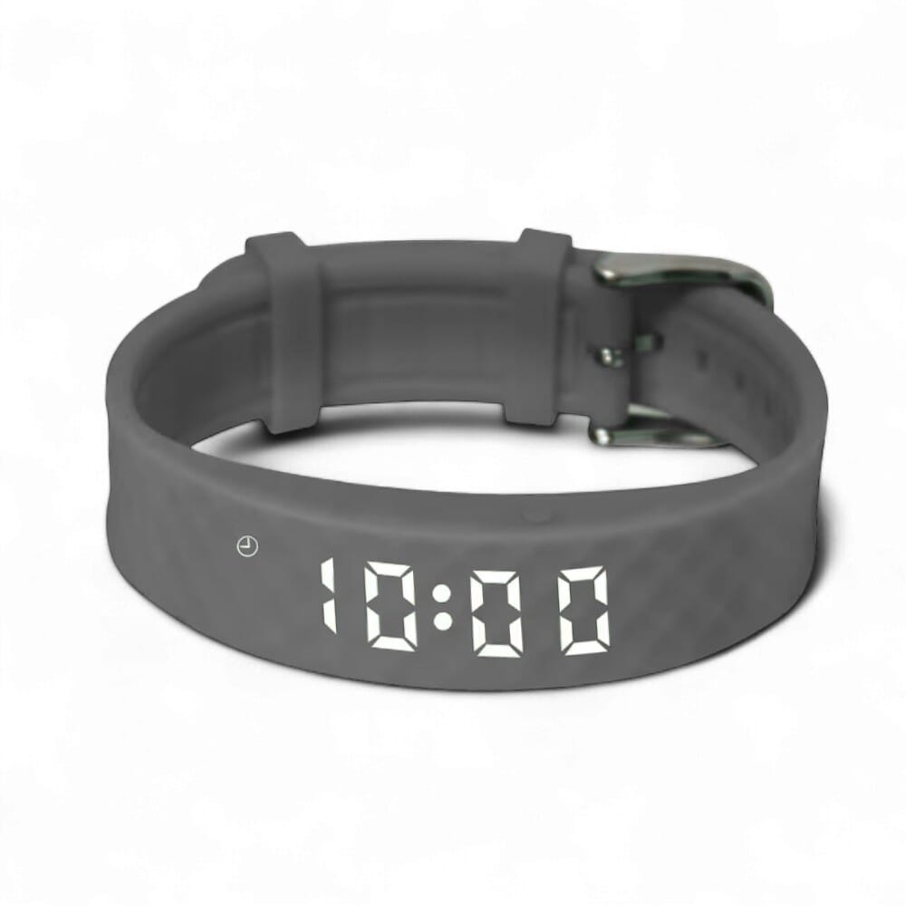 pivotell vibratime reminder alarm watch grey side