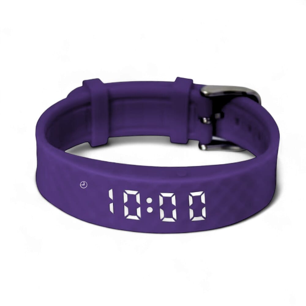 pivotell vibratime reminder alarm watch purple side