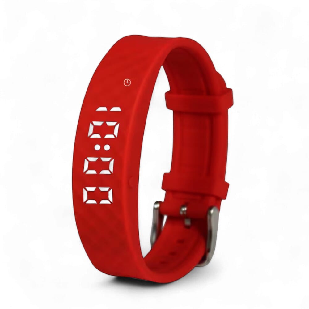 Pivotell Vibratime Pill Reminder Alarm Watch Red